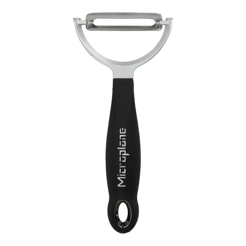 Microplane - Professioneller Schäler Y-Modell Smooth - Schwarz