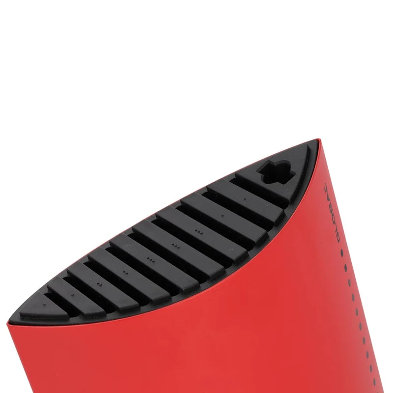 Global – GKB-52CR Messerblock „Boot“ – Rot