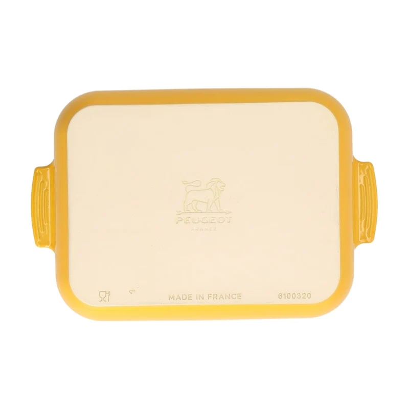 Peugeot - Appolia Auflaufform Rechteckig 32 cm Safrangelb
