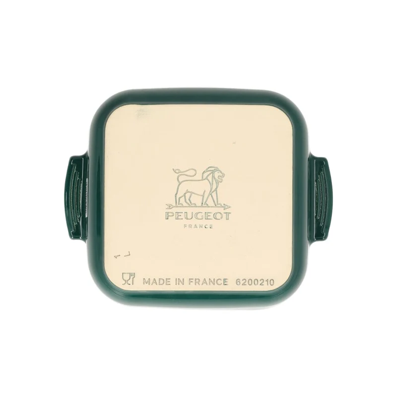 Peugeot - Appolia Auflaufform Quadratisch 21 cm Waldgrün