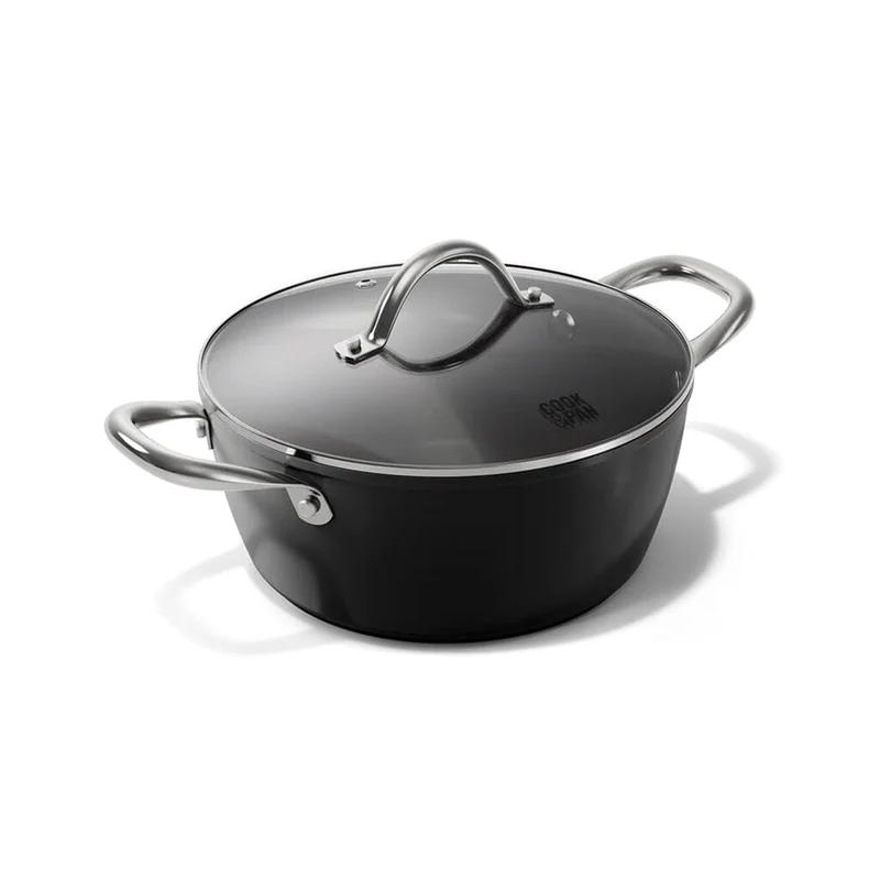 Cook & Pan - Signature Kochpfanne 22 cm mit Glasdeckel