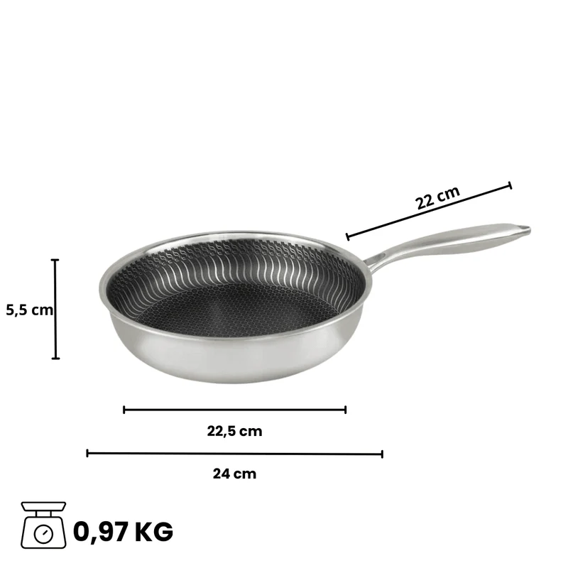 Cook & Pan - Honig-Bratpfanne 24 cm