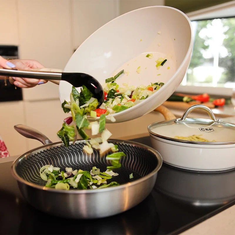 Cook & Pan - Go Ivory Wok-Pfanne 30 cm