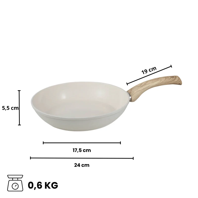 Cook & Pan - Go Ivory Bratpfanne 24 cm