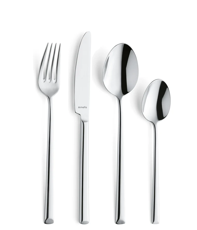 Amefa - Metropole 24-teiliges Besteckset für 6 Personen - Silber
