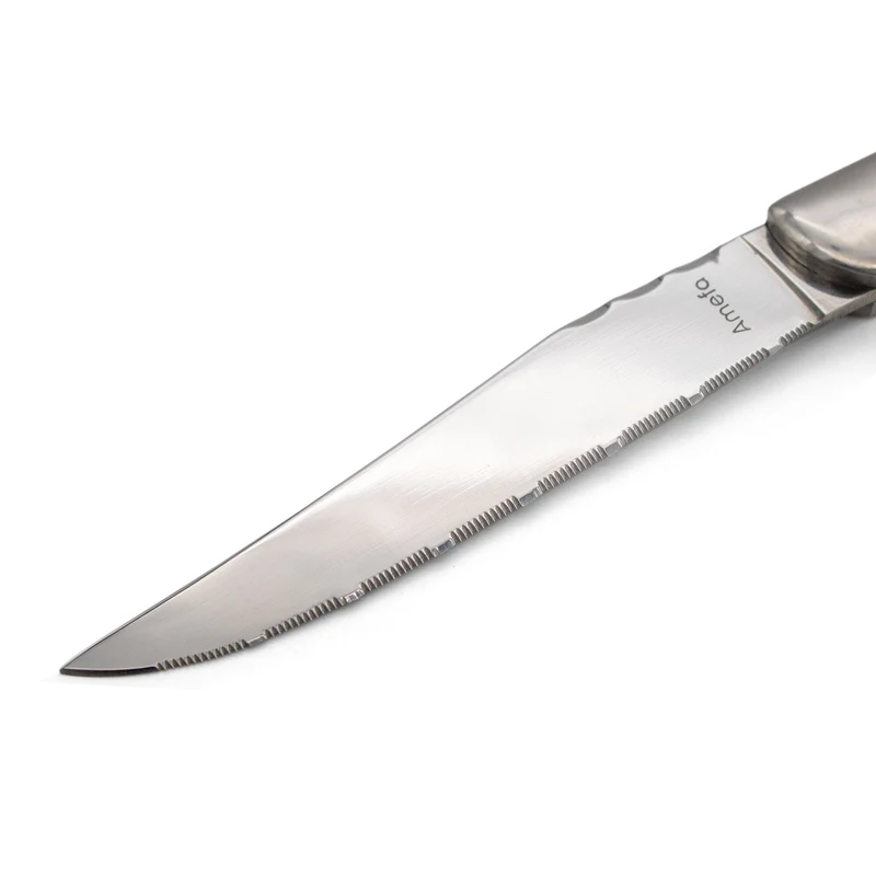 Amefa - Royal Steak 4 Steakmesser - Naturholz