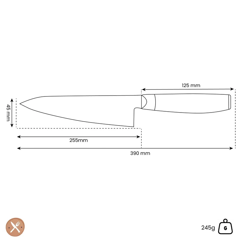 Yaxell - Ran Kochmesser 24 cm