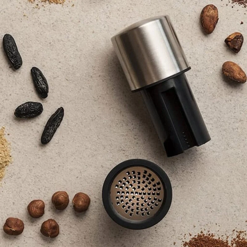 Microplane - Muskatnussmühle Edelstahl Schwarz