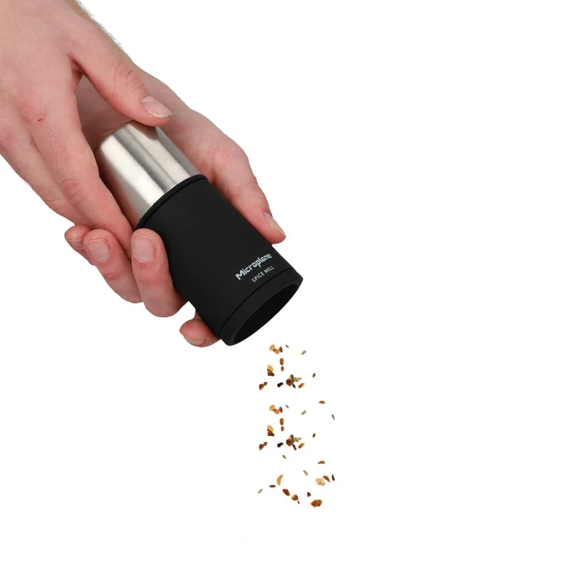 Microplane - Muskatnussmühle Edelstahl Schwarz
