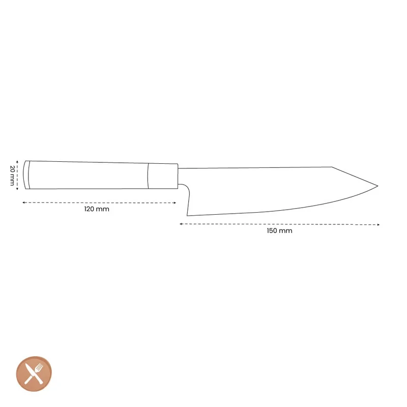 Ame - Bunka Kochmesser 15 cm