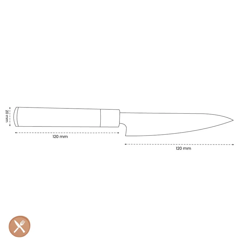 Ame - Schälmesser 12 cm