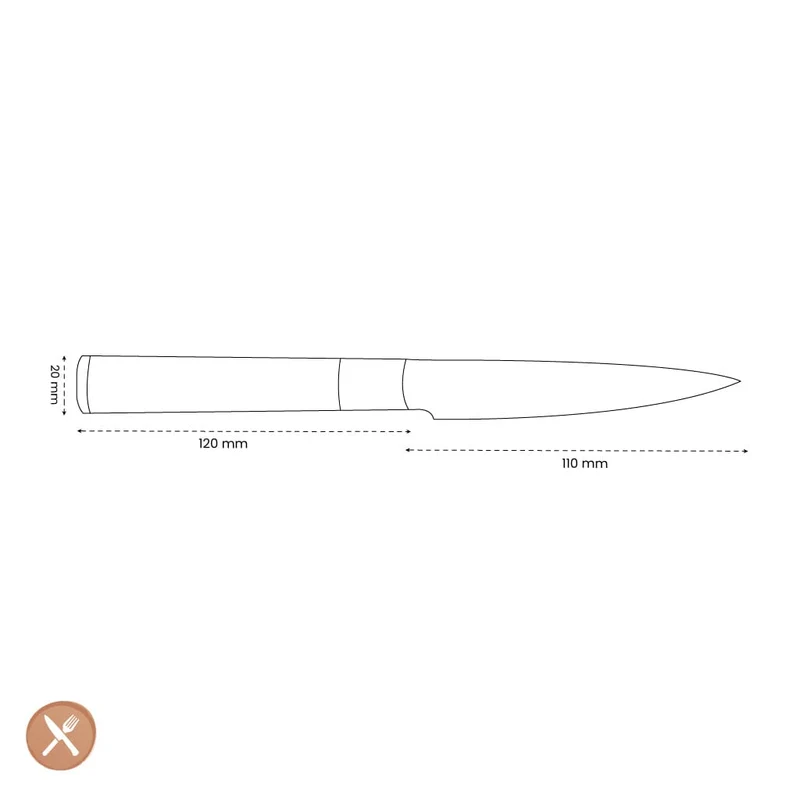 Satake - Kuro Schälmesser 11 cm