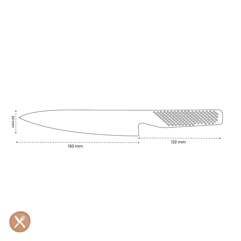 Global - Gs89 Kochmesser 13 cm
