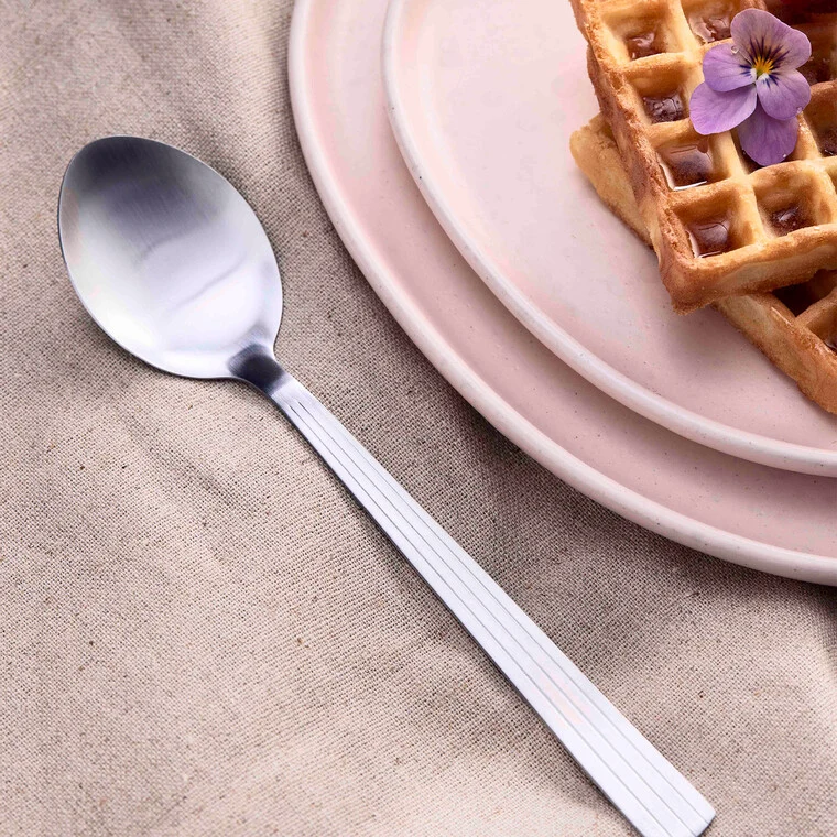 RAW Besteckset 16 telie mattes stahl