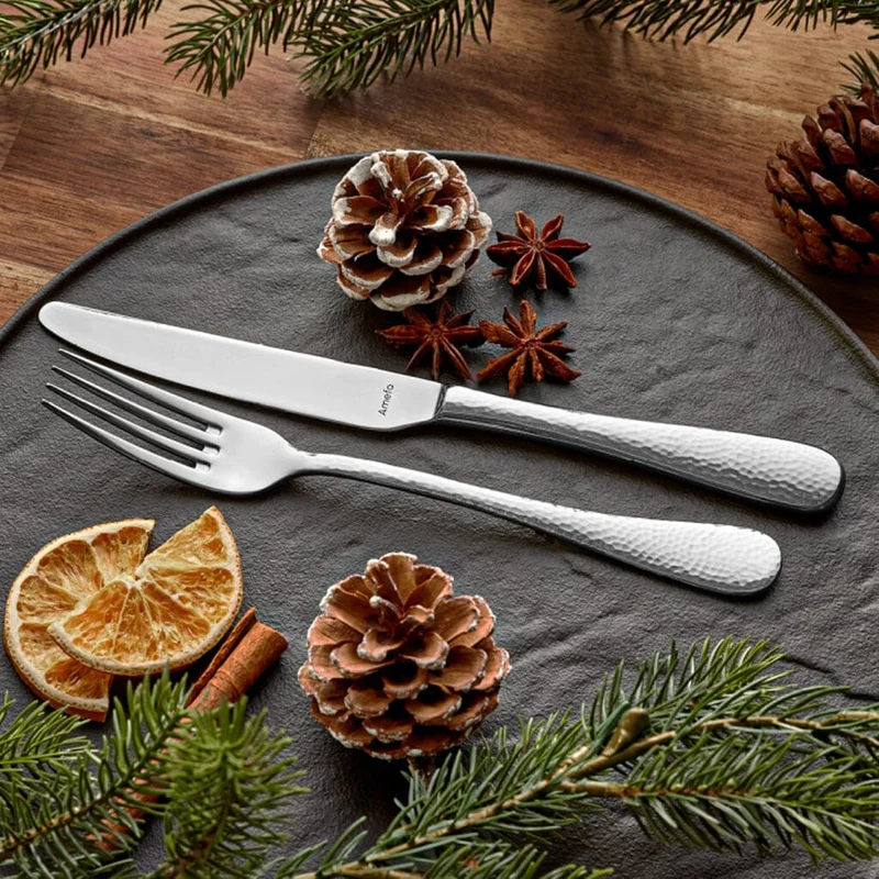 Amefa - Sierre 24-teiliges Besteckset - Silber