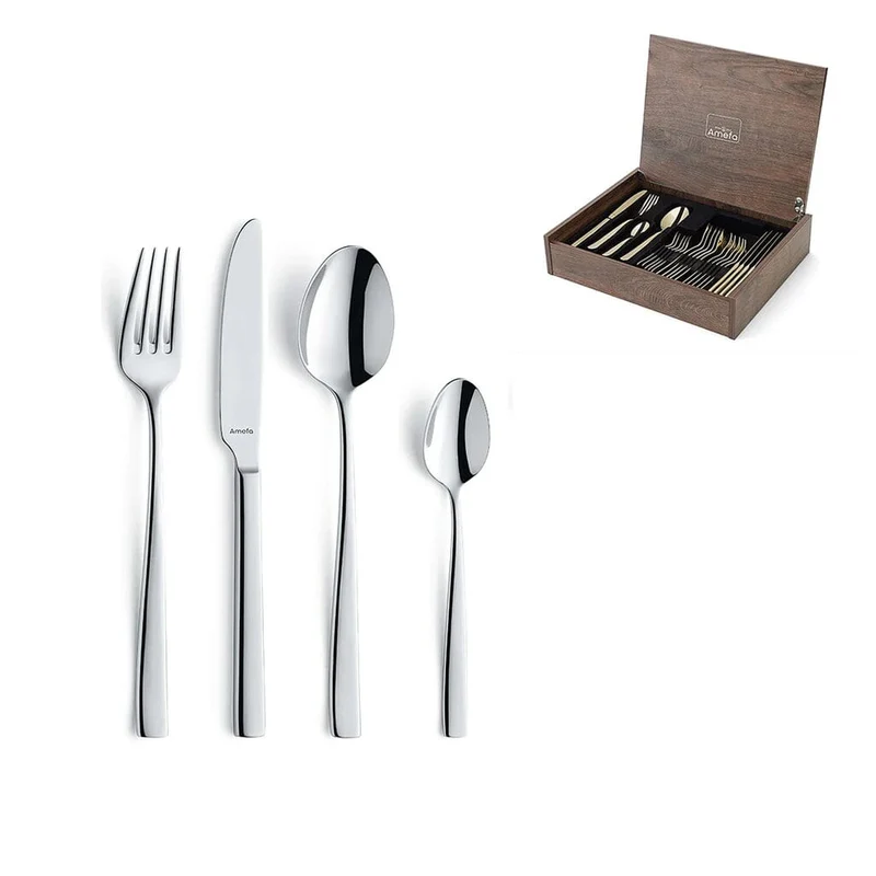 Amefa - Martin 24-teiliges Besteckset - Silber