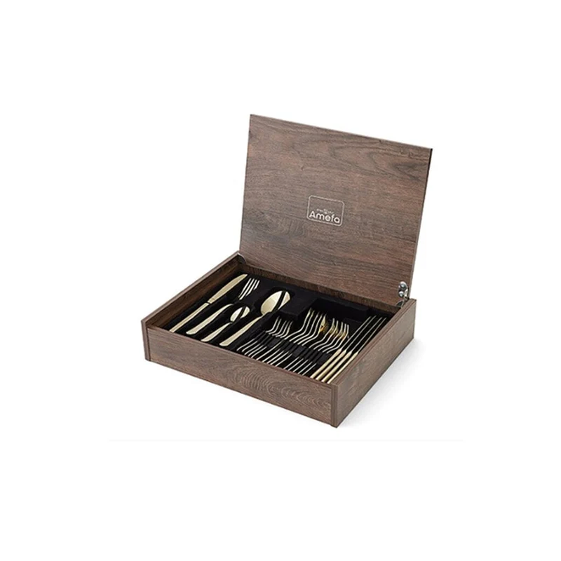 Amefa - Moderno 24-teiliges Besteckset - Silber