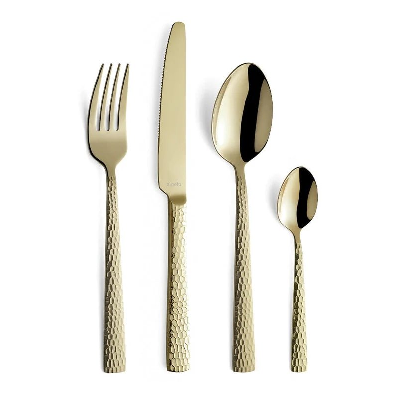 Amefa - Felicity 24-teiliges Besteckset - Champagner