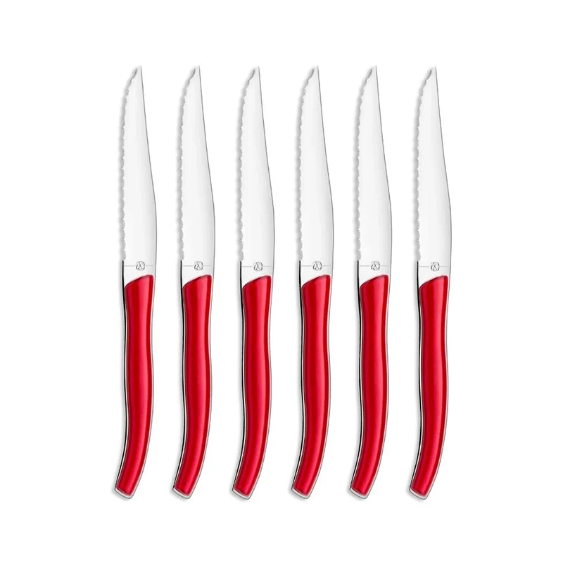 Amefa - Sky Lag 6 Steakmesser - Rot