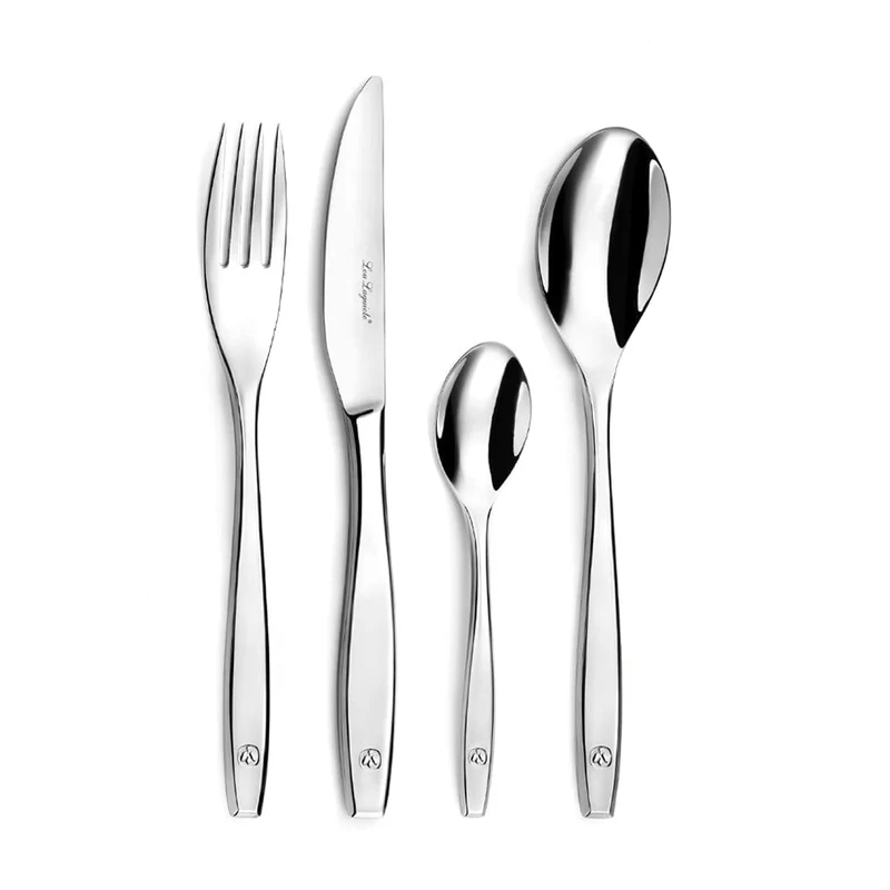 Lou Laguiole - Figur - 24-teiliges Besteckset mit Steakgröße