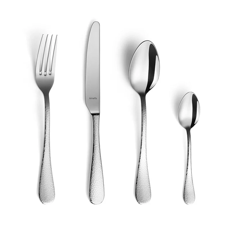 Amefa - Sierra 24-teiliges Besteckset - Silber