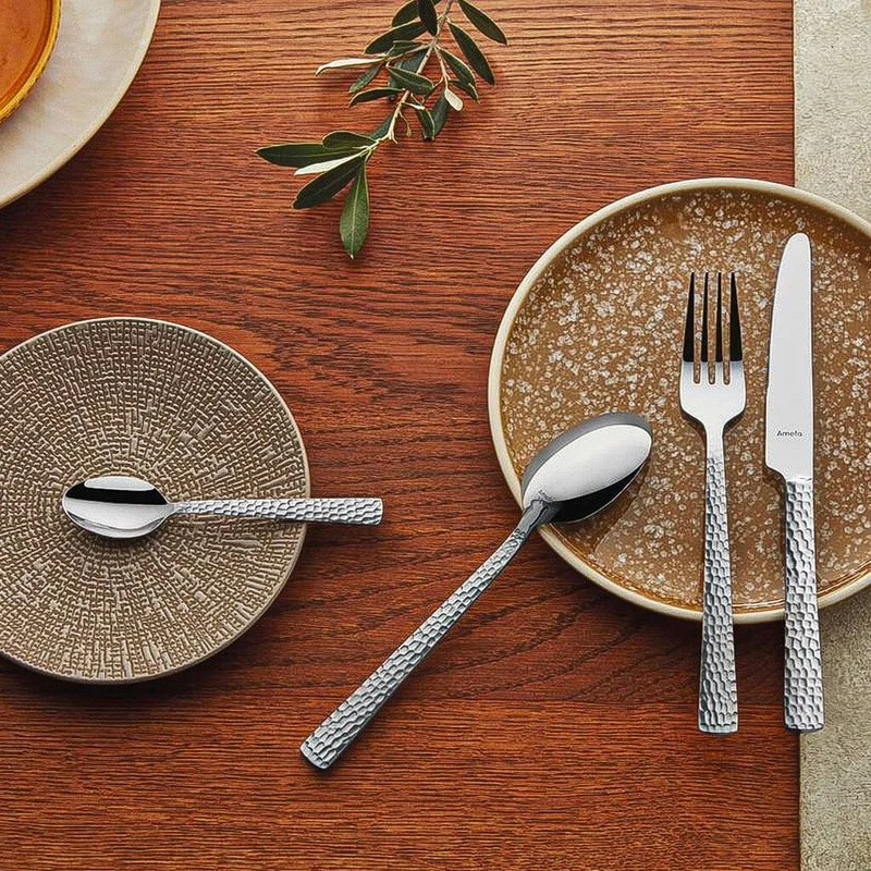 Amefa - Sierra 24-teiliges Besteckset - Silber