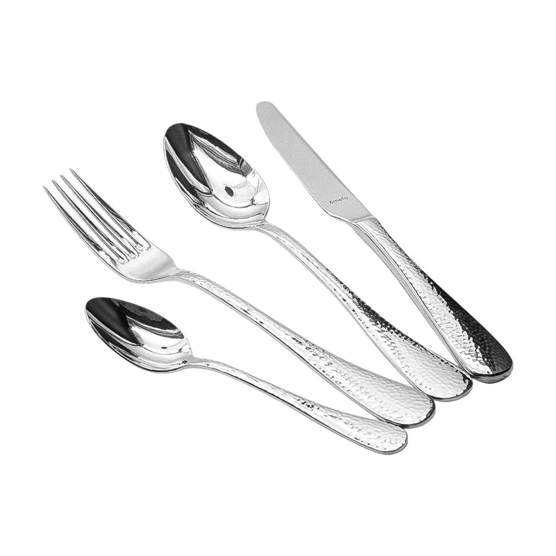 Amefa - Sierra 24-teiliges Besteckset - Silber