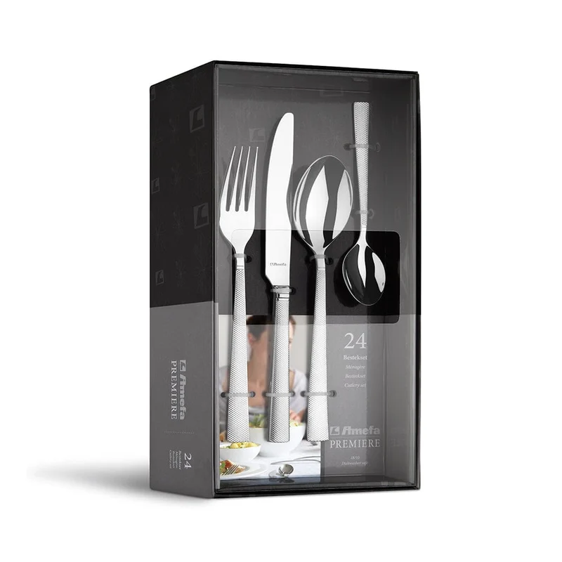 Amefa - Jewel 24-teiliges Besteckset - Silber