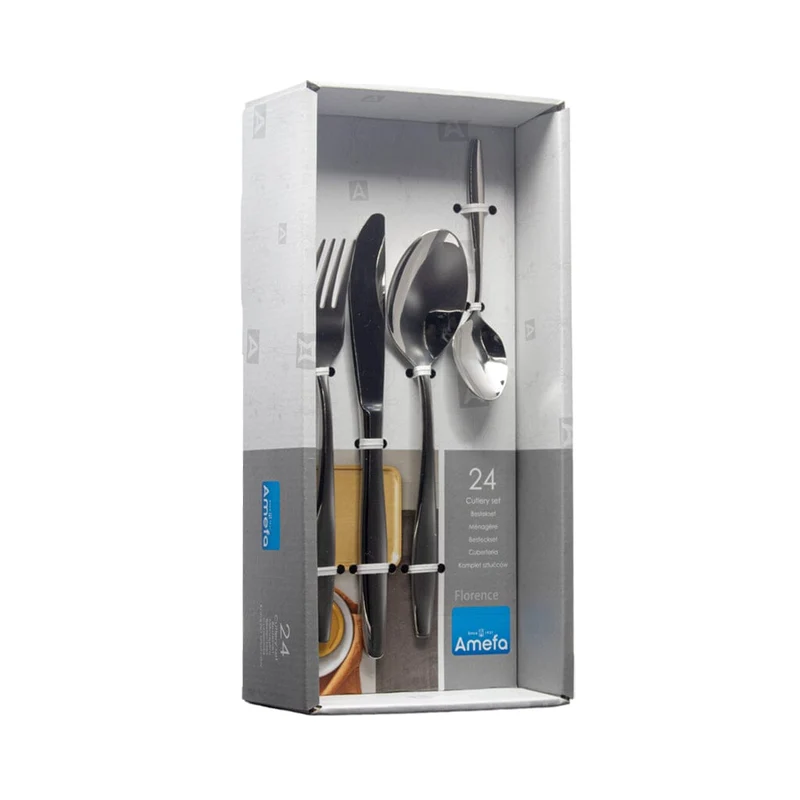 Amefa - Florence 24-teiliges Besteckset - Silber