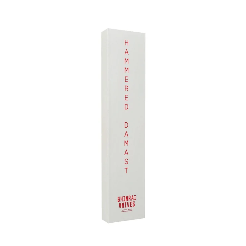 Shinrai Knives - Hammered Damask BR Brotmesser 20 cm