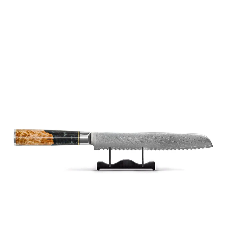 Shinrai Knives - Epoxy Onyx 6-teiliges Damast-Messer-Set