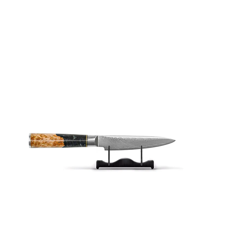 Shinrai Knives - Epoxy Onyx 6-teiliges Damast-Messer-Set