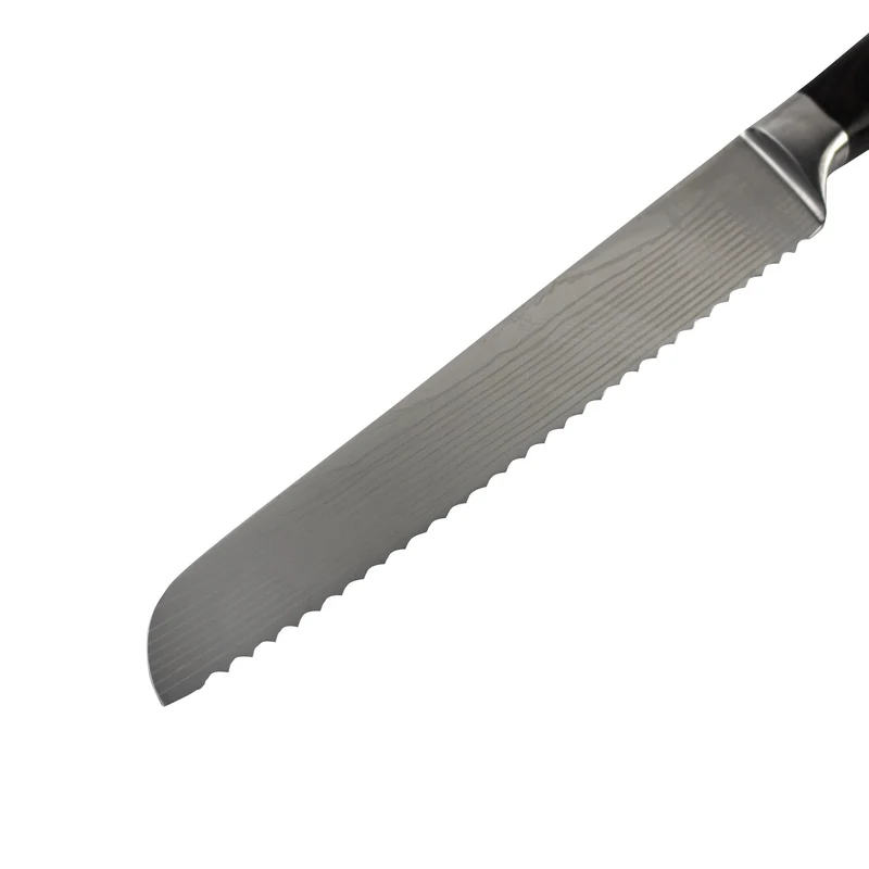 Shinrai Knives - Damastdruck-Serie - Brotmesser