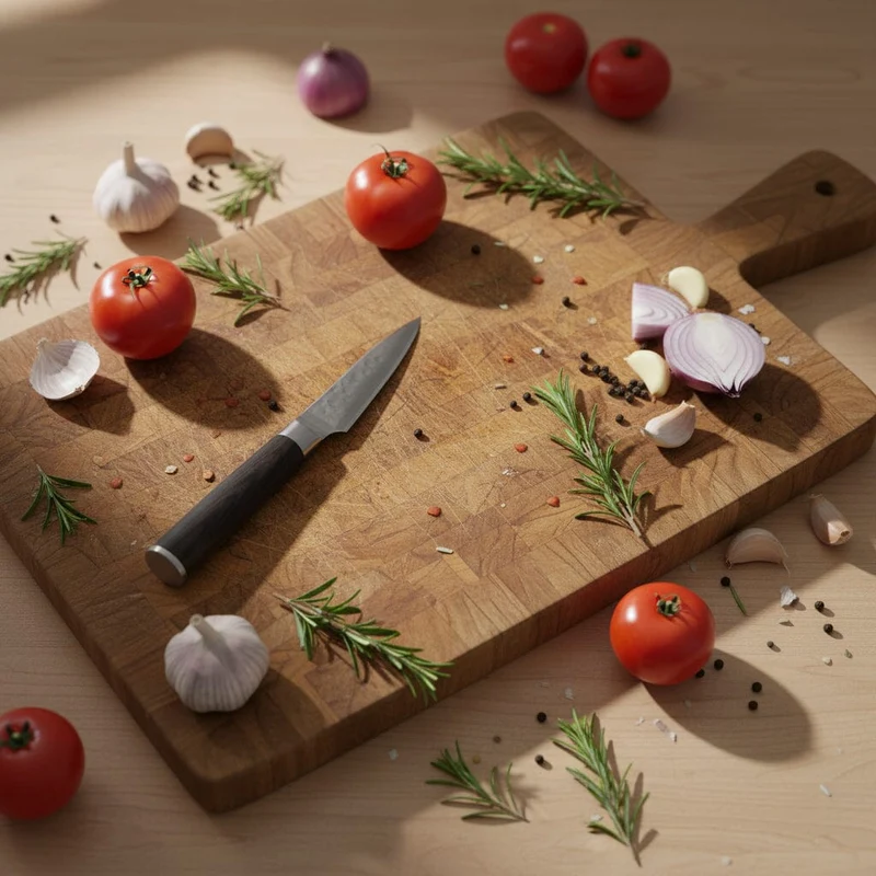 Shinrai Knives - Hammerschlag Damast BR 5-tlg. Messerset