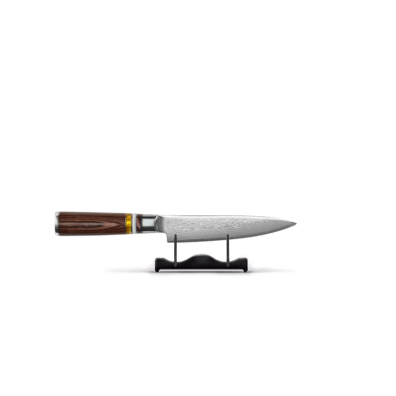 Shinrai Knives - Micarta Jewels 7-teiliges Damaszener Messerset