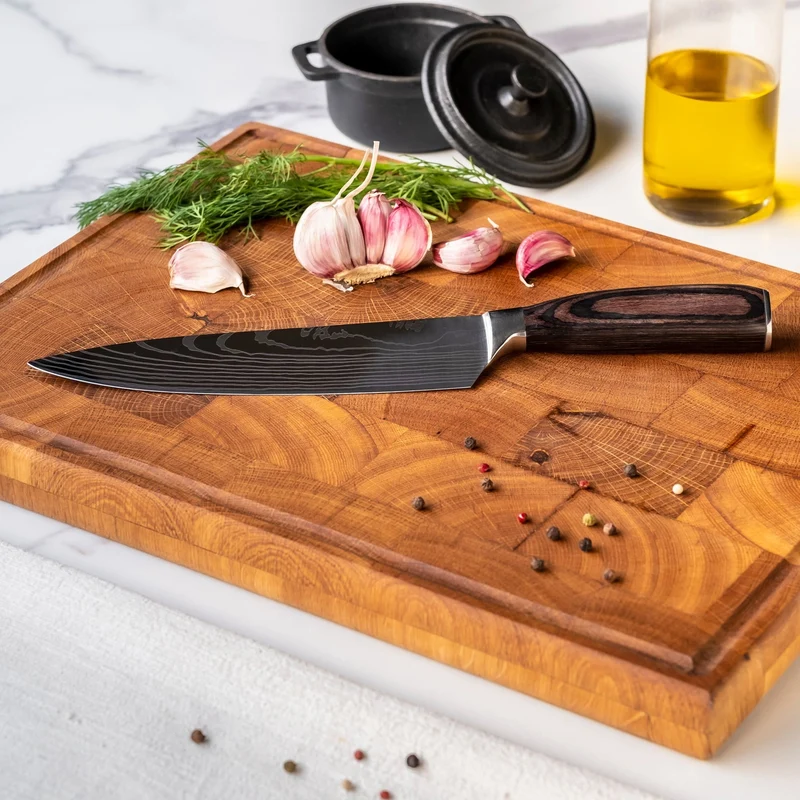 Shinrai Knives - Damascus Print 3-teiliges Messerset