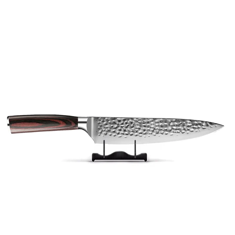 Shinrai Knives - Gehämmerter rostfreier Stahl - Kochmesser 20 cm
