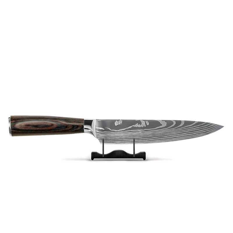 Shinrai Knives - Damastdruck - Kochmesser 20 cm
