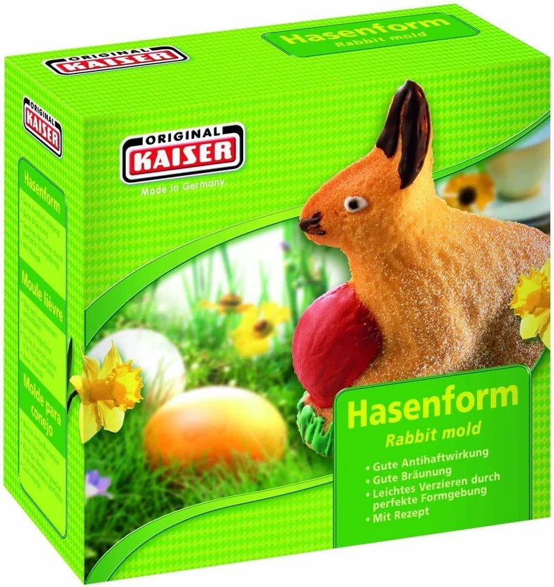 Osterbackformen Lamm und Hase, zweiteiliges Spar-Set