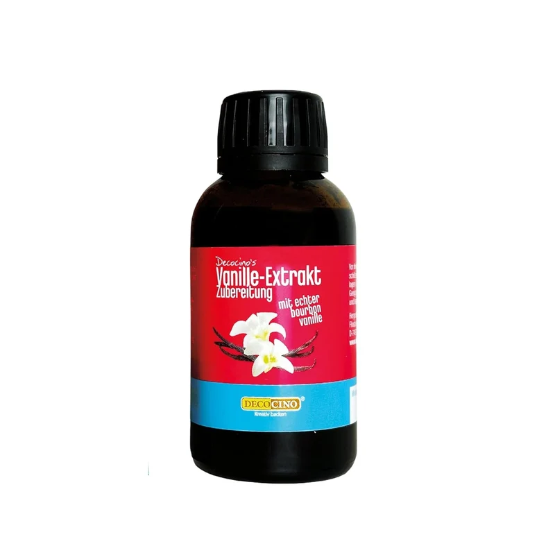 Vanille-Extrakt (100 ml), aus Madagascar Bourbon-Vanille, vegan