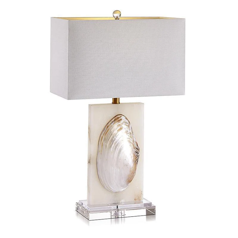 Dekorative Muschel Tischlampe
