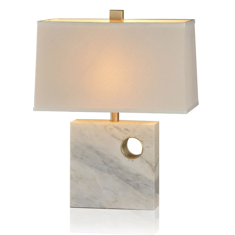 Dekorative Marmor Tischlampe