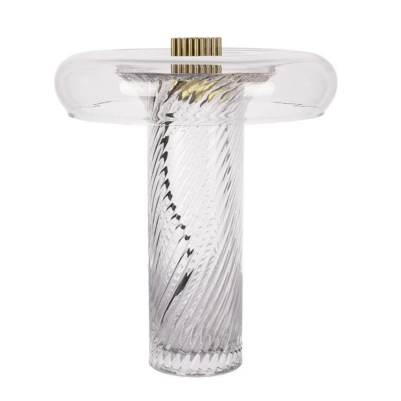 Dekorative Glas Tischlampe