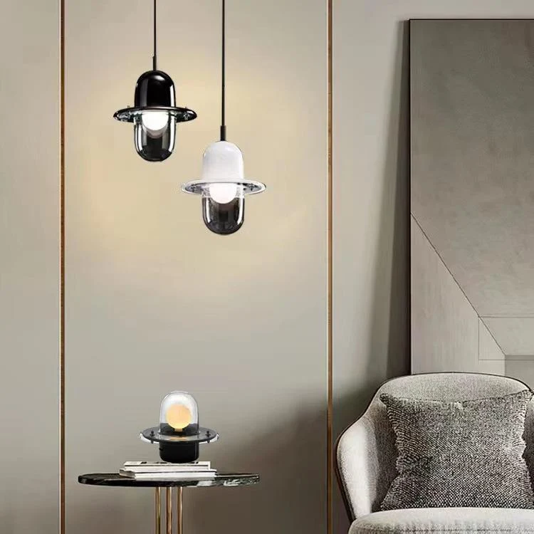 Zeitgenössische Tischlampe mit innovativem Design