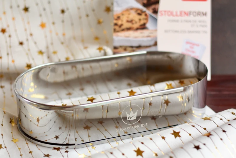 Yushkas Stollen- und Brotbackform, 15 cm Breite