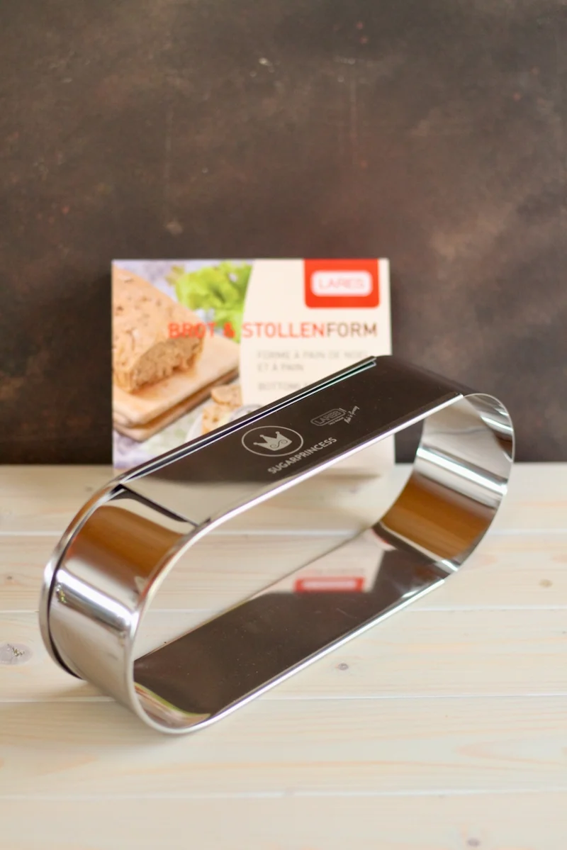 Yushkas Stollenbackform, 11 cm Breite