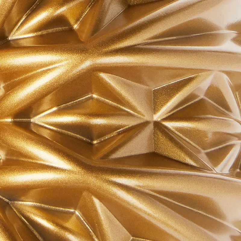 Himmlische Backform Cut Crystal Bundt Aluminium Gold