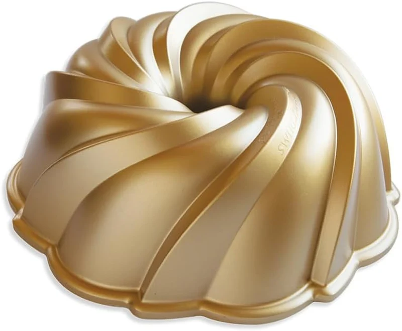 Fantastische Nordicware Swirl Aluguss Backform