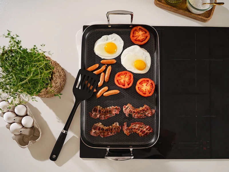 HYBRID ANTIHAFT GRILLPLATTE