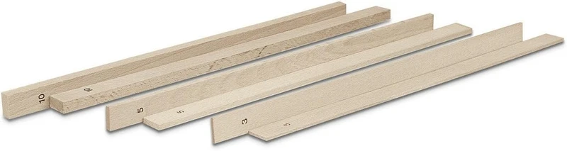 Yushkas Teighölzer-Set aus Holz